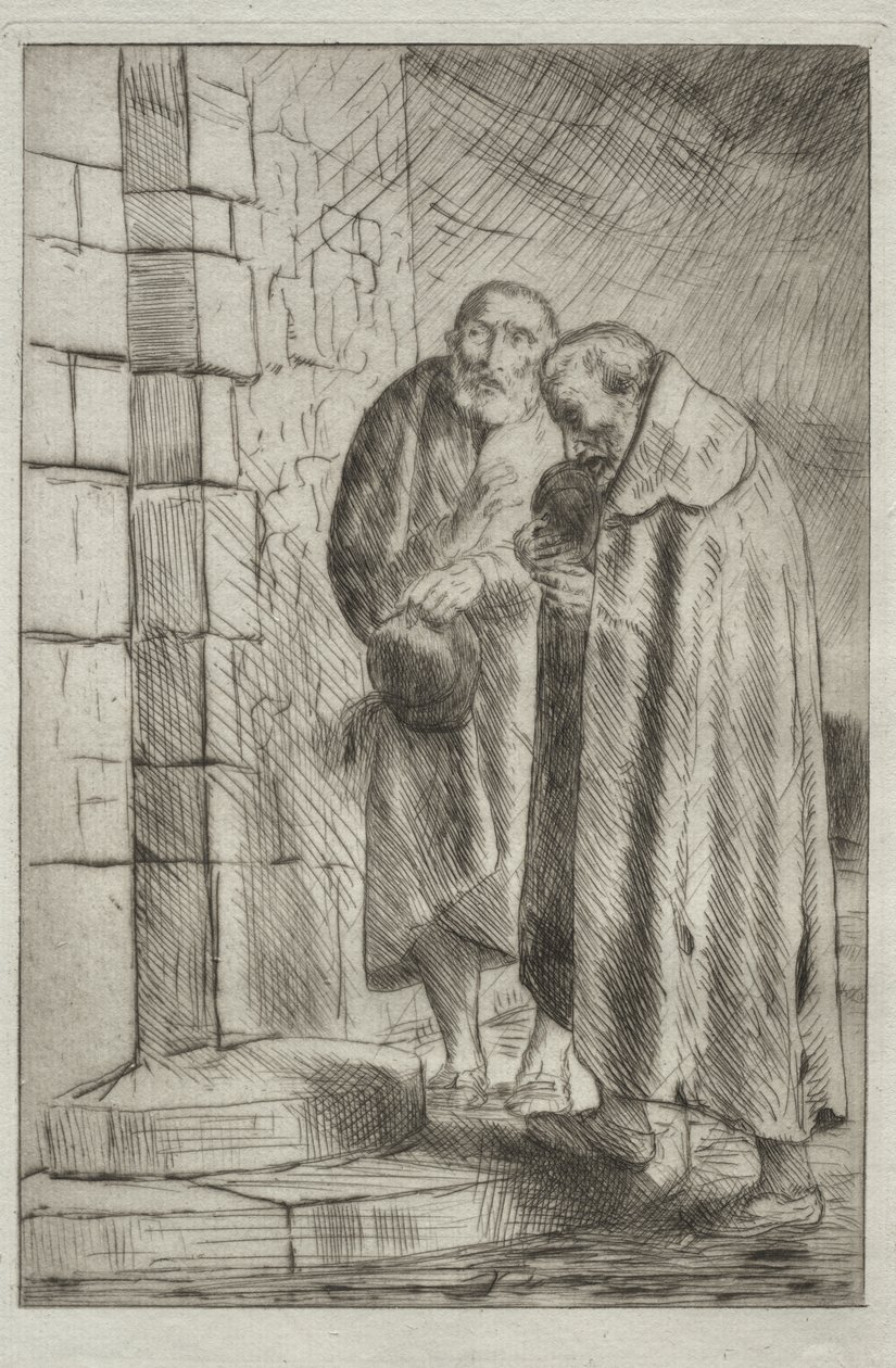 Szent Péter és Szent Pál a Richard úr kapujában alkotó: Alphonse Legros