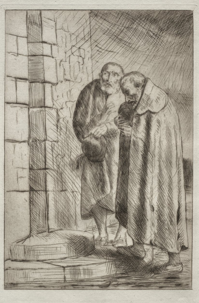 Szent Péter és Szent Pál a Richard úr kapujában alkotó: Alphonse Legros