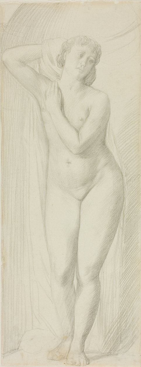 Álló női akt alkotó: Alphonse Legros