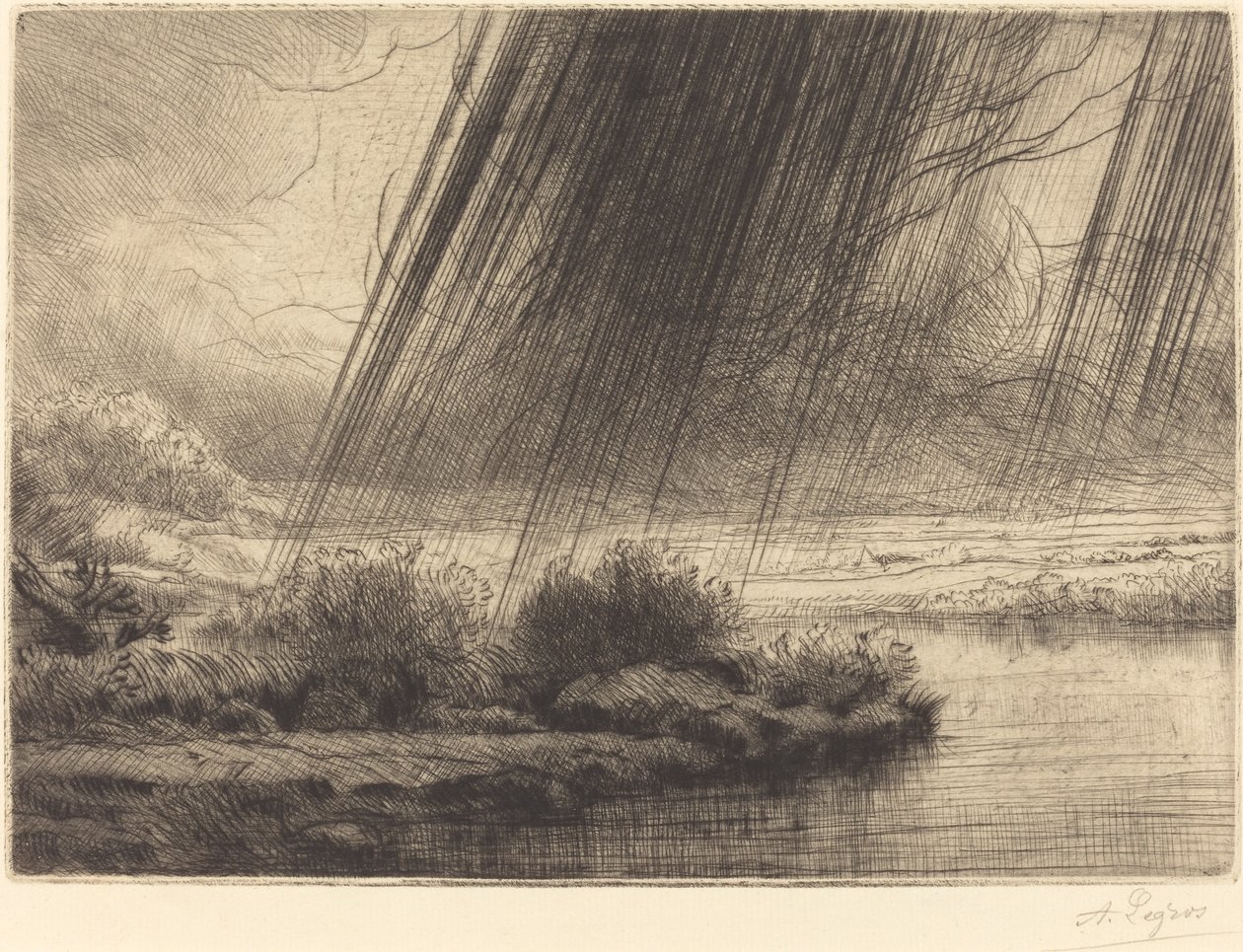 Vihar alkotó: Alphonse Legros