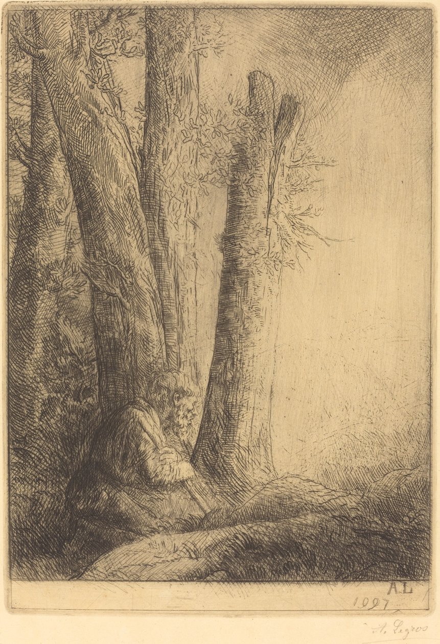 Tanulmány a tékozló fiúnak alkotó: Alphonse Legros
