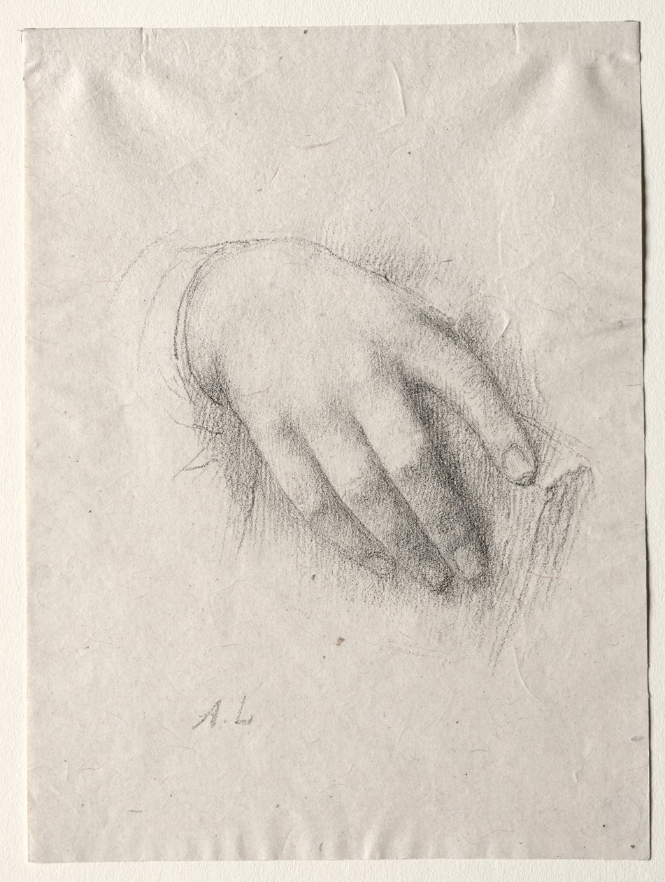 A kezek tanulmányozása alkotó: Alphonse Legros