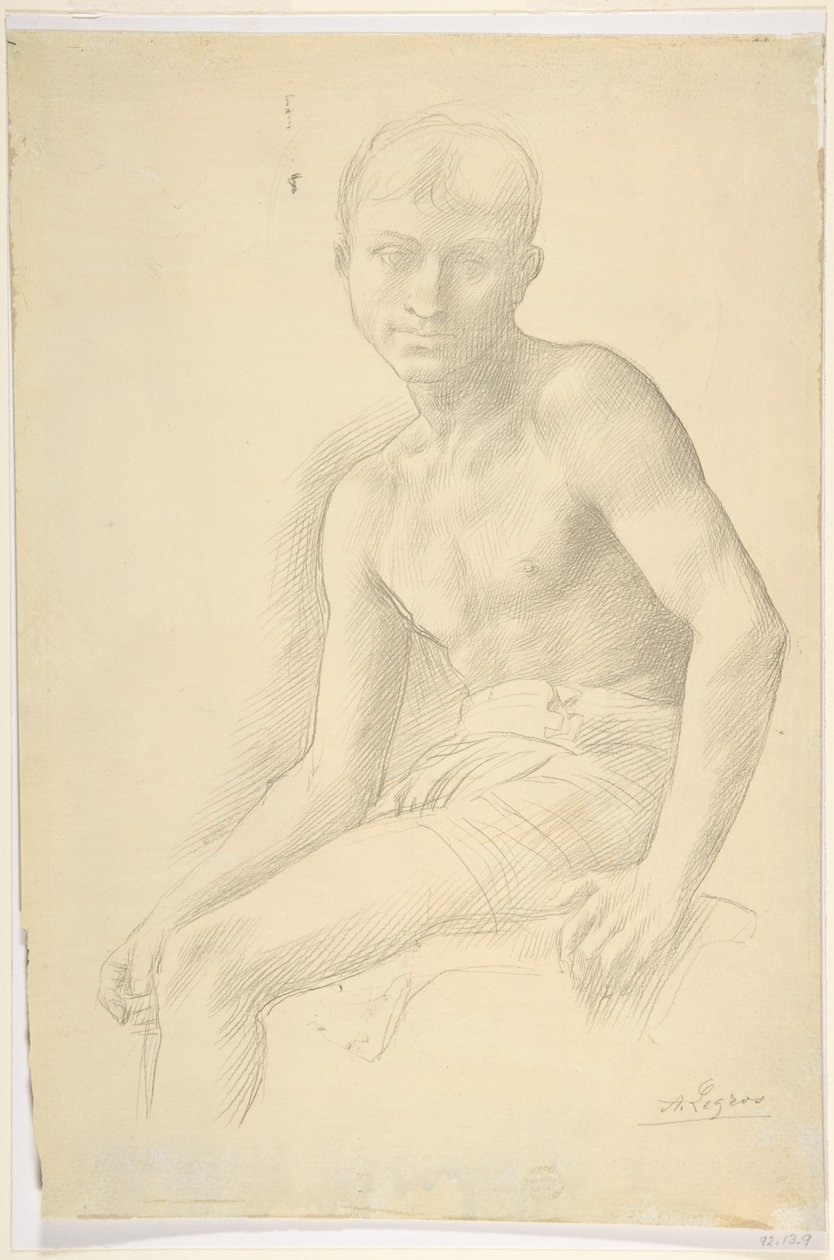 Alaktanulmány alkotó: Alphonse Legros