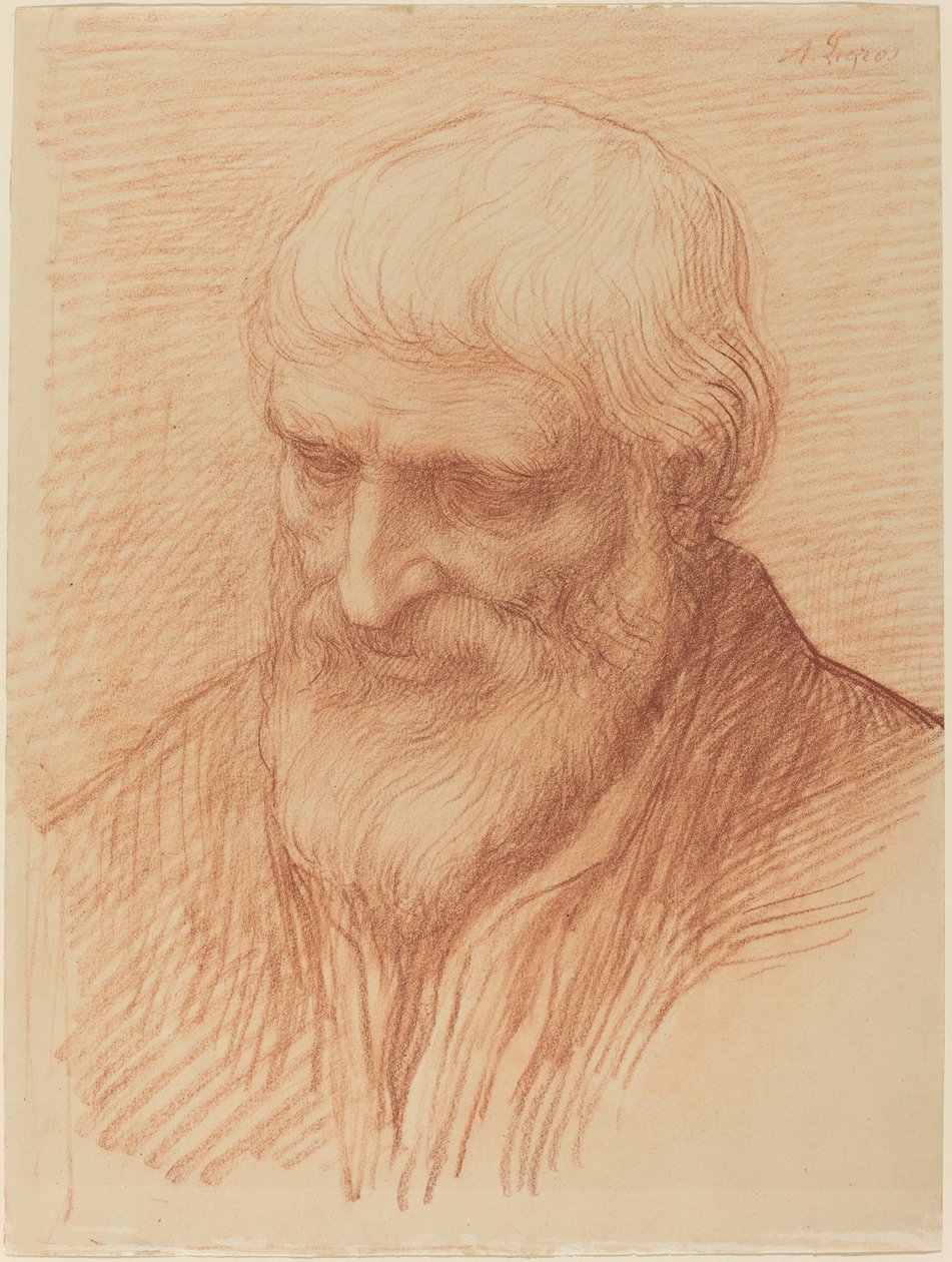 Tanulmány egy filozófusról. alkotó: Alphonse Legros