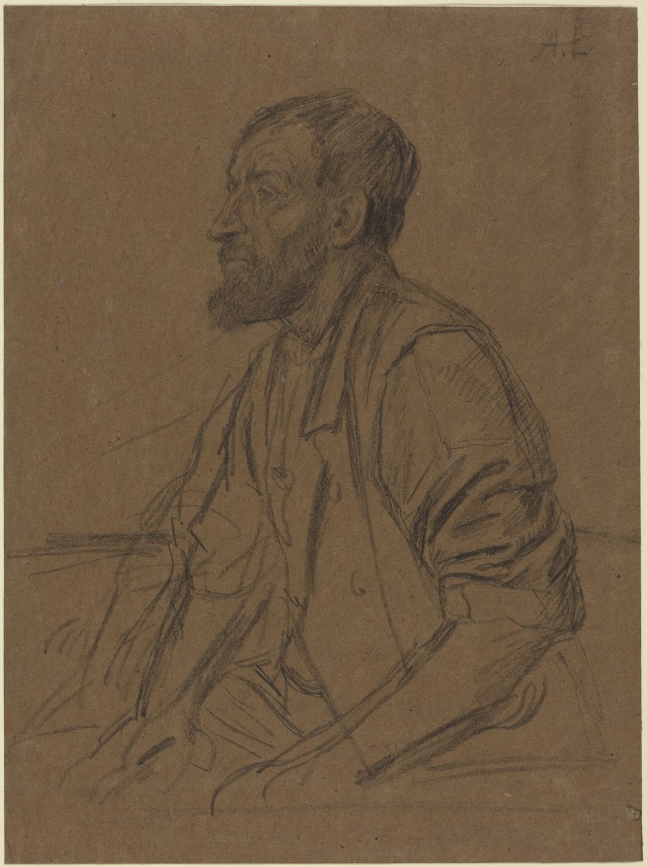 Egy munkás ábrázolása alkotó: Alphonse Legros
