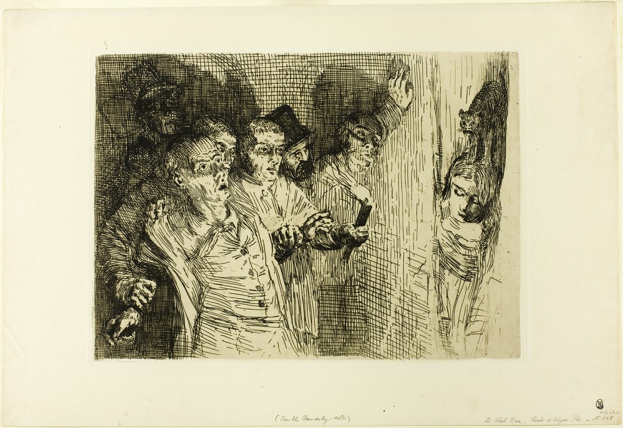 A fekete macska alkotó: Alphonse Legros