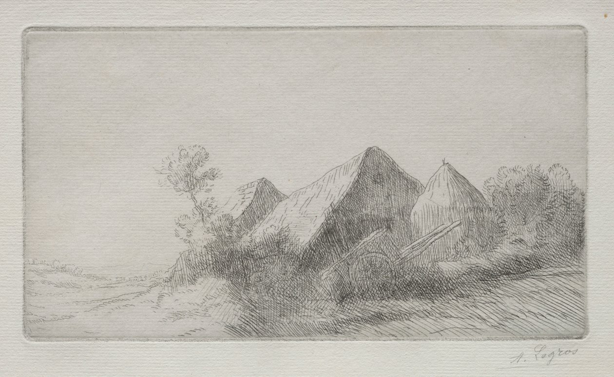 A kocsiszín. alkotó: Alphonse Legros