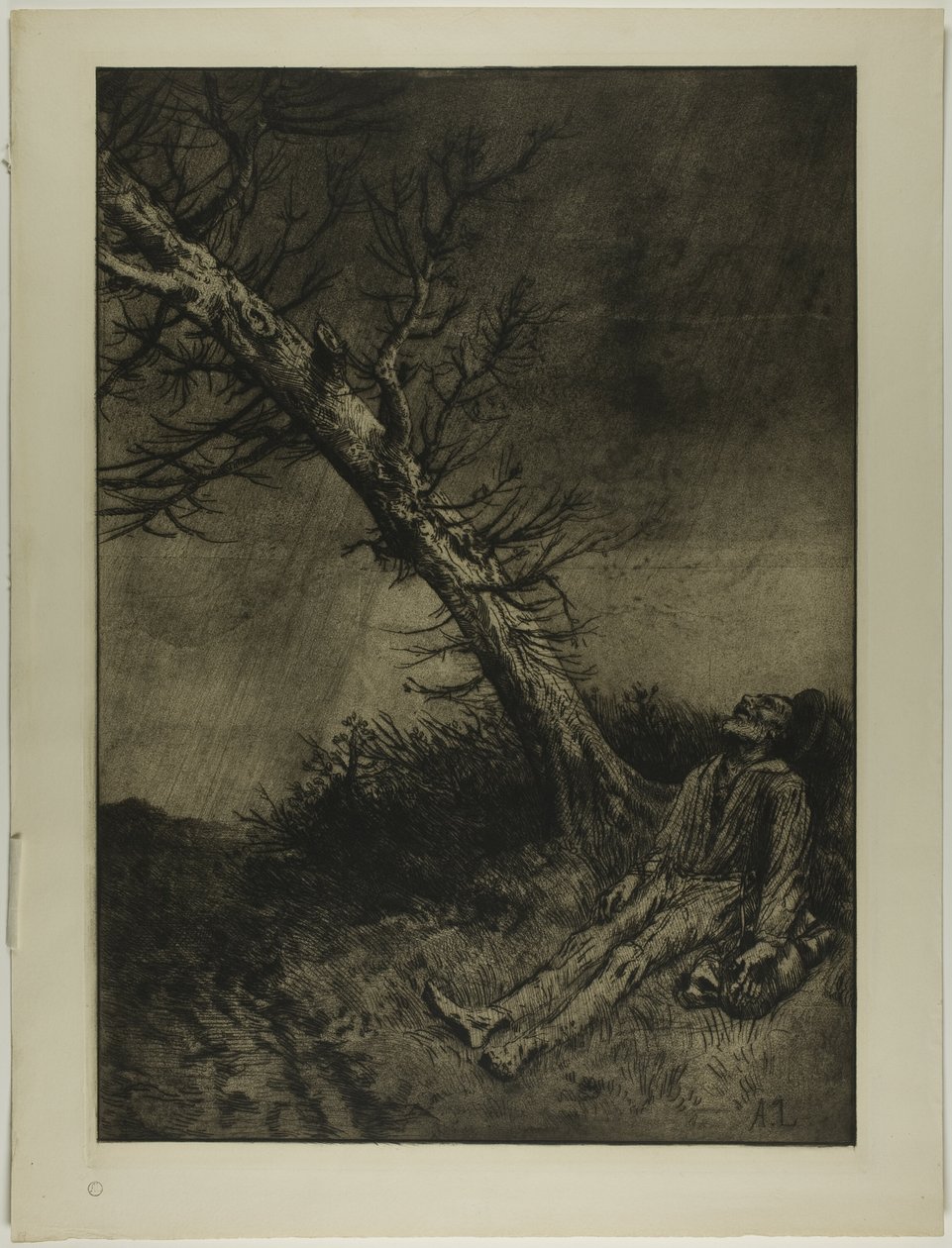 A vagabond halála alkotó: Alphonse Legros