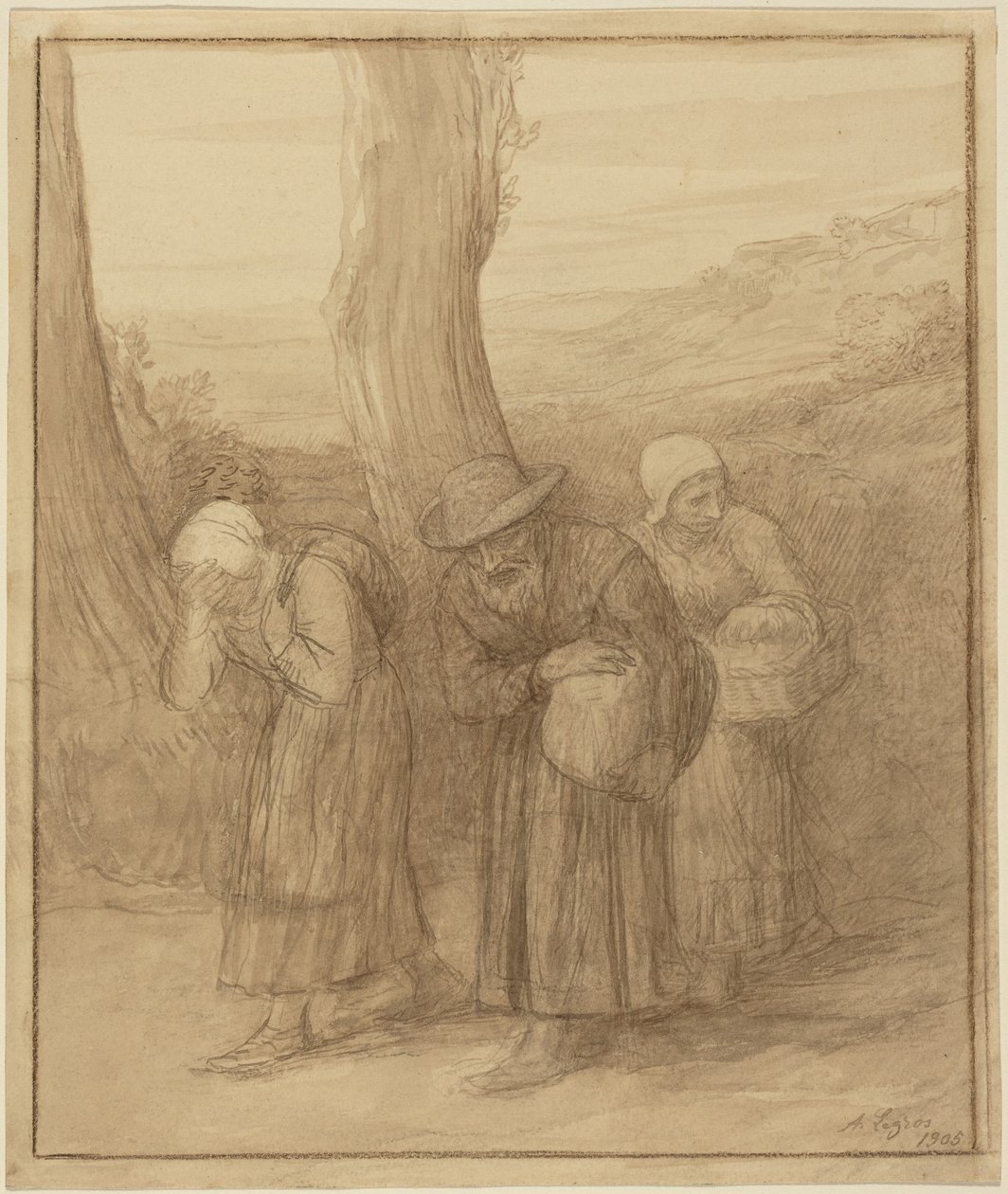 Az indulás alkotó: Alphonse Legros
