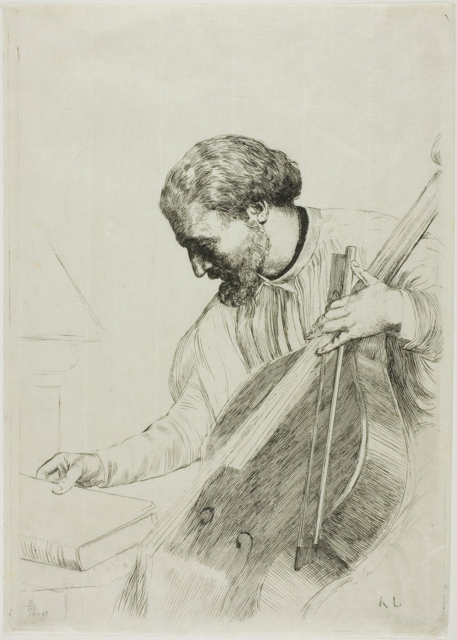A nagybőgős alkotó: Alphonse Legros