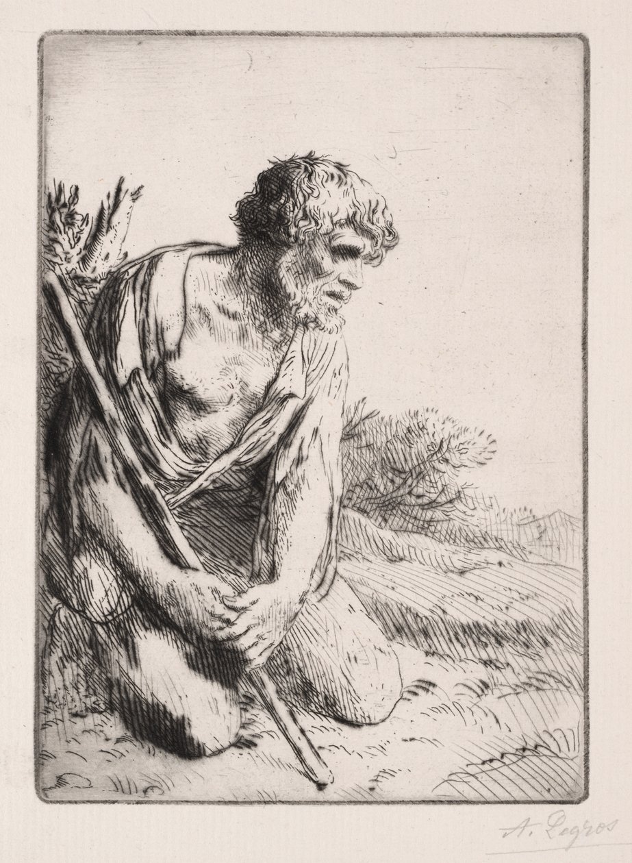 A tékozló fiú (3. lemez) alkotó: Alphonse Legros