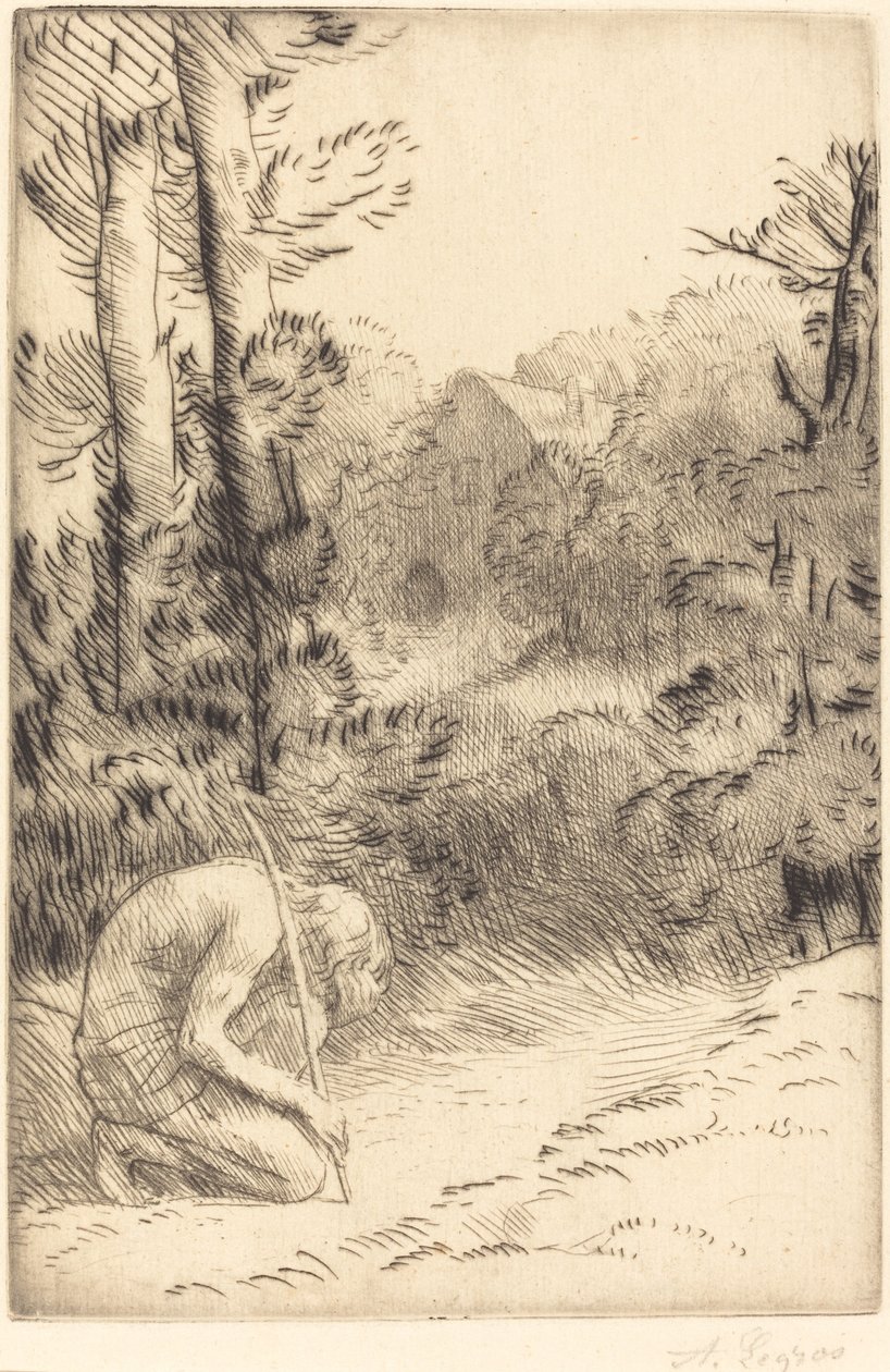 A tékozló fiú, 2. lemez A tékozló fiú. alkotó: Alphonse Legros