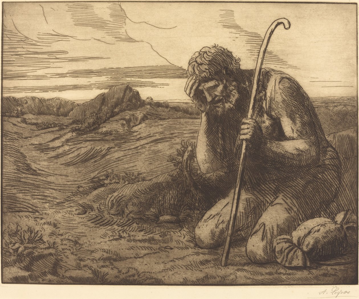A tékozló fiú, 6. lemez alkotó: Alphonse Legros