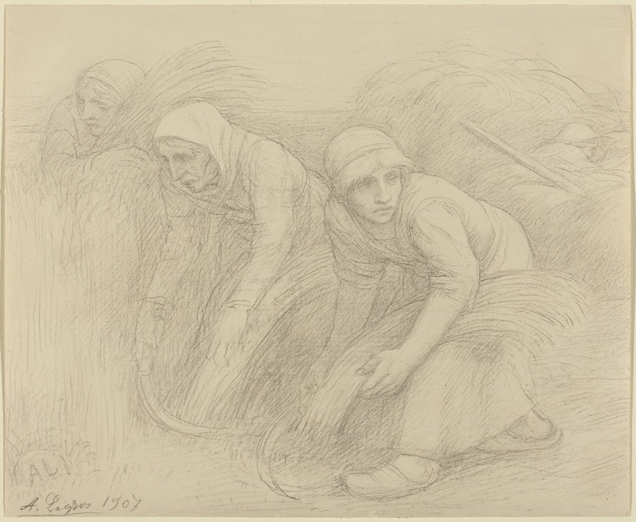 Aratók alkotó: Alphonse Legros