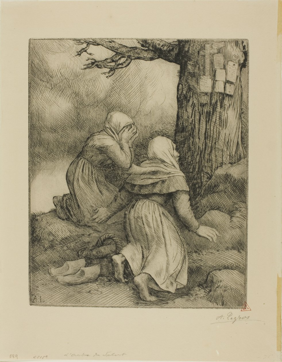 Az üdvösség fája alkotó: Alphonse Legros