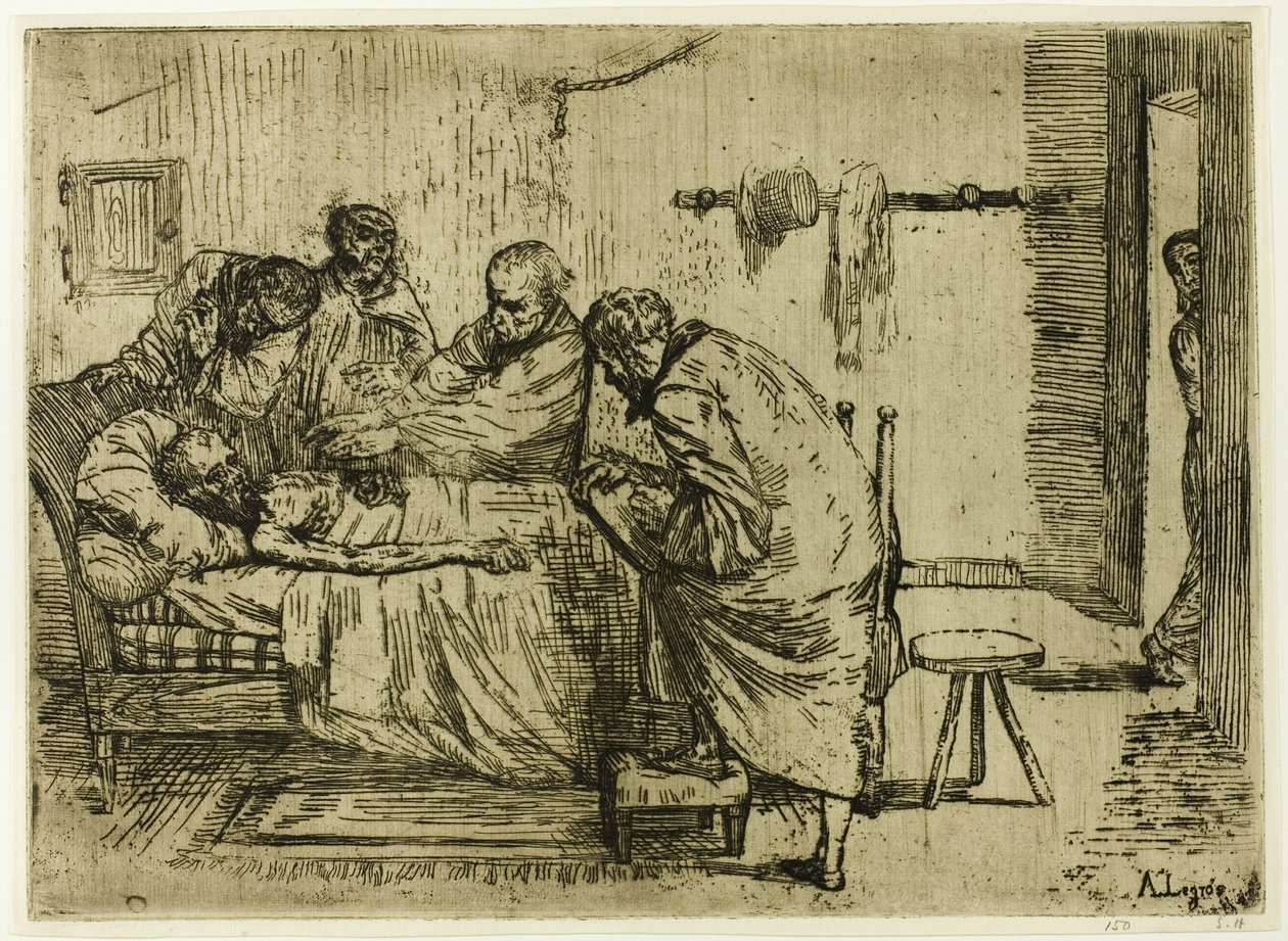 Az igazság Waldemar úr esetében alkotó: Alphonse Legros