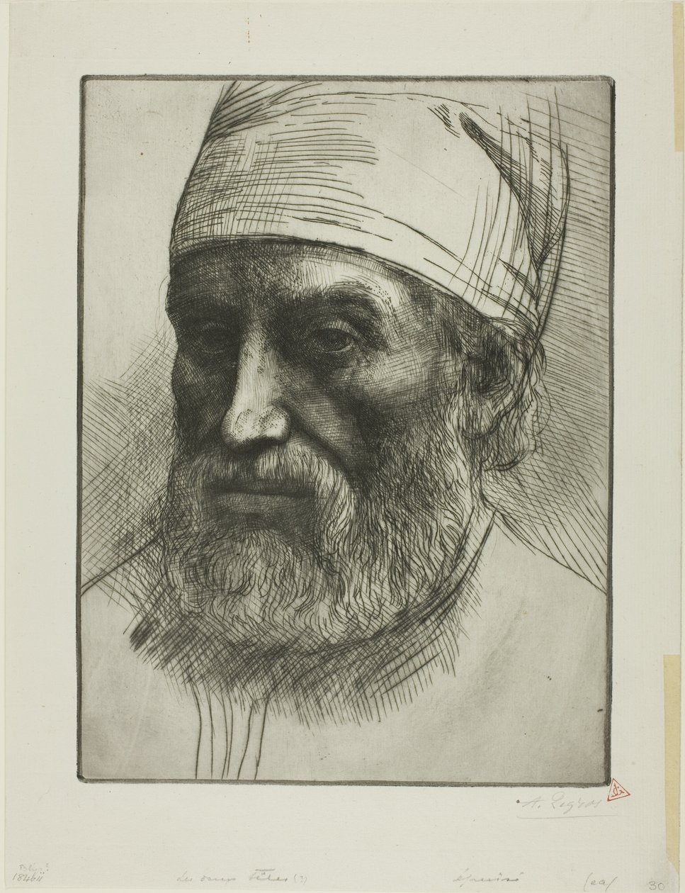 A két fej alkotó: Alphonse Legros