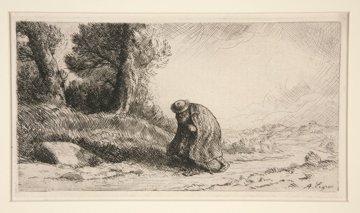 Az Útjáró alkotó: Alphonse Legros