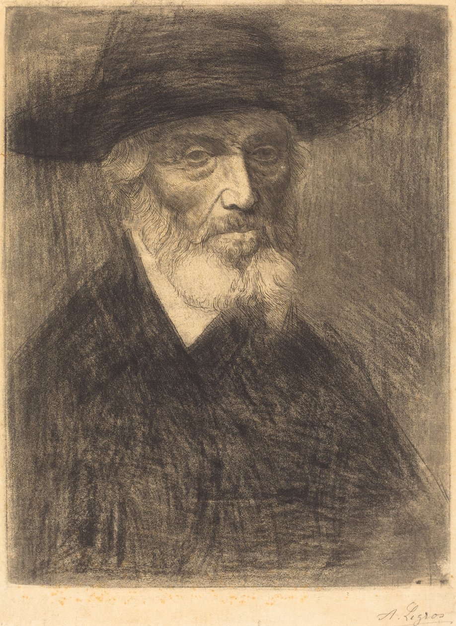Thomas Carlyle alkotó: Alphonse Legros