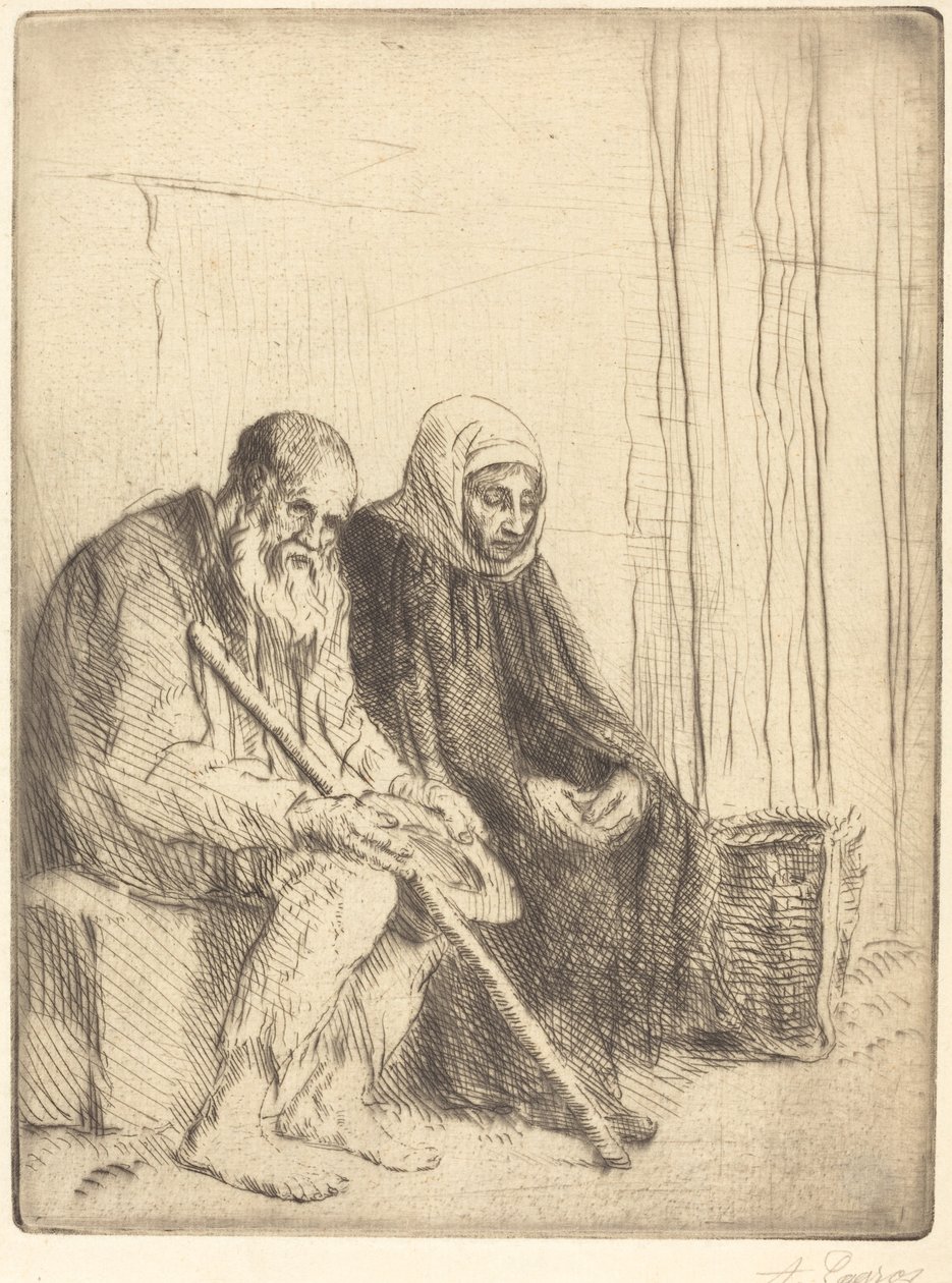 Két koldus alkotó: Alphonse Legros