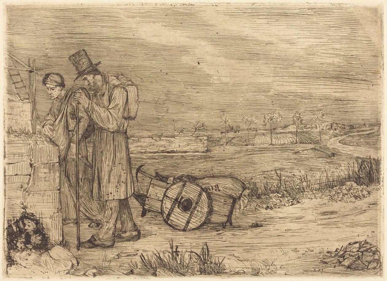 Montrouge csavargói alkotó: Alphonse Legros