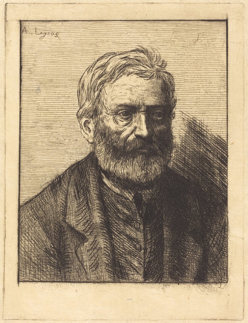 Victor Hugo, 1. tábla alkotó: Alphonse Legros