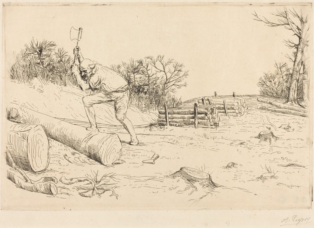 A favágó alkotó: Alphonse Legros