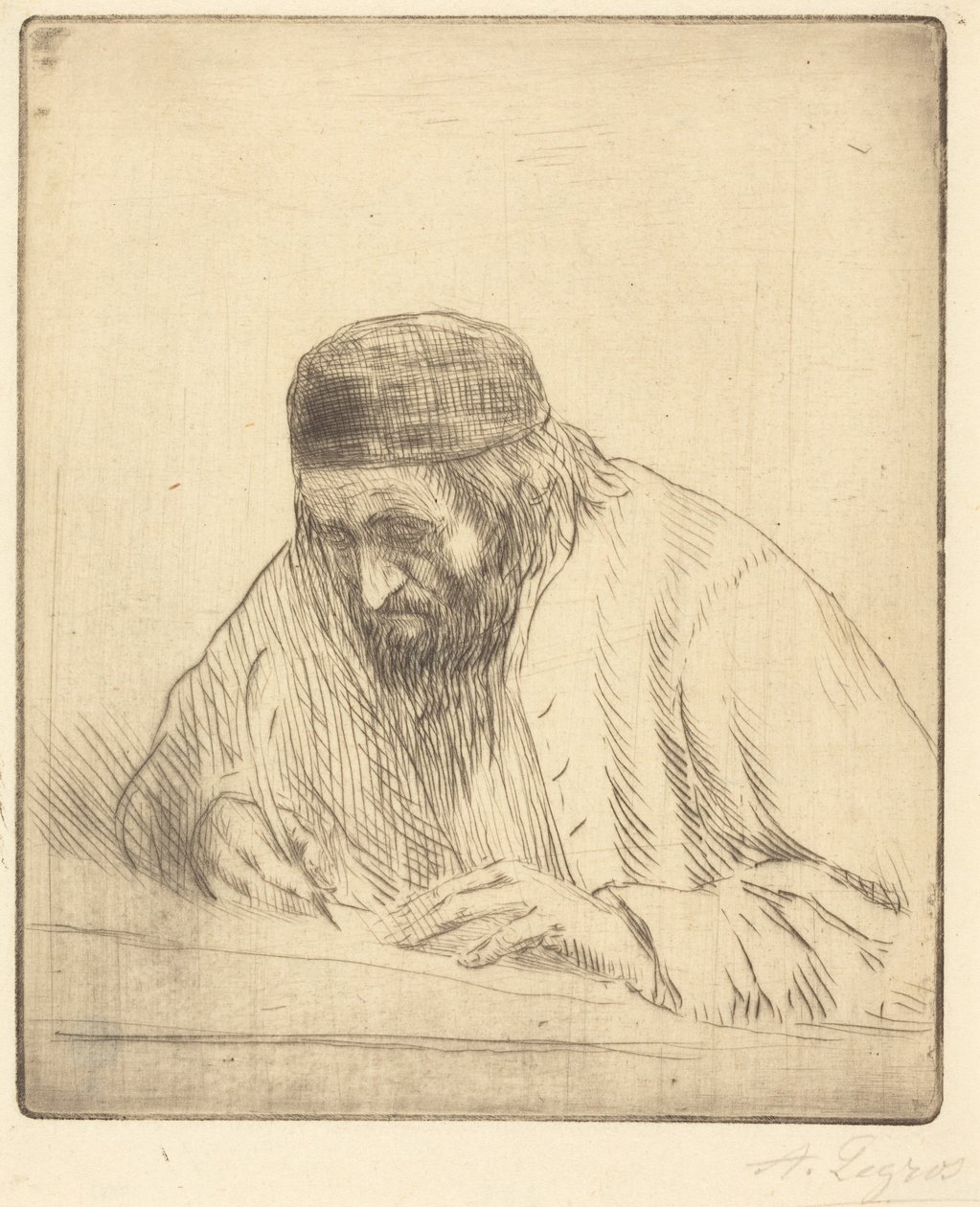 Író alkotó: Alphonse Legros