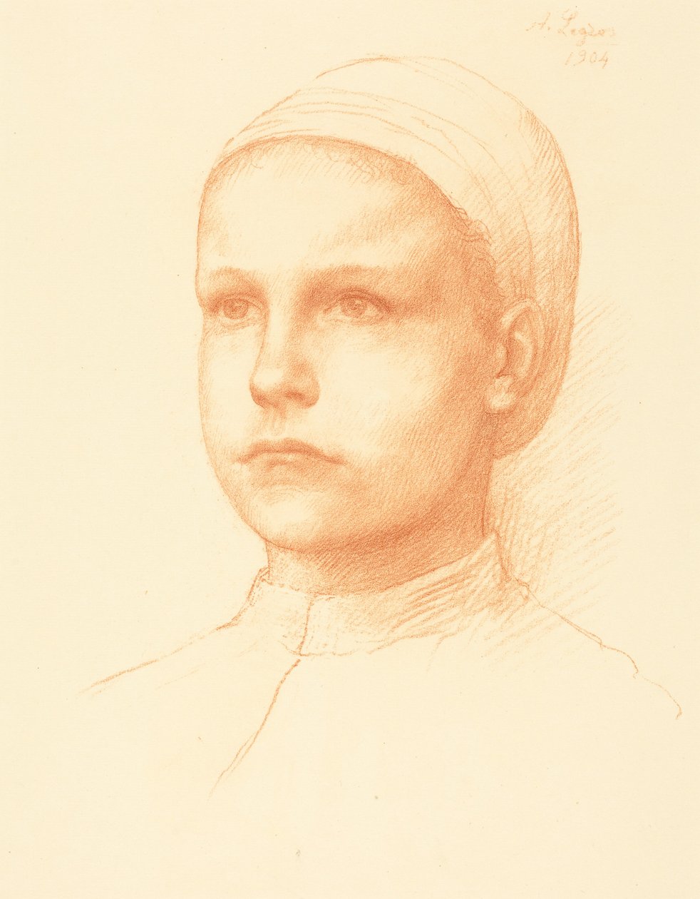 Young Peasant (Fiatal parasztlány) alkotó: Alphonse Legros