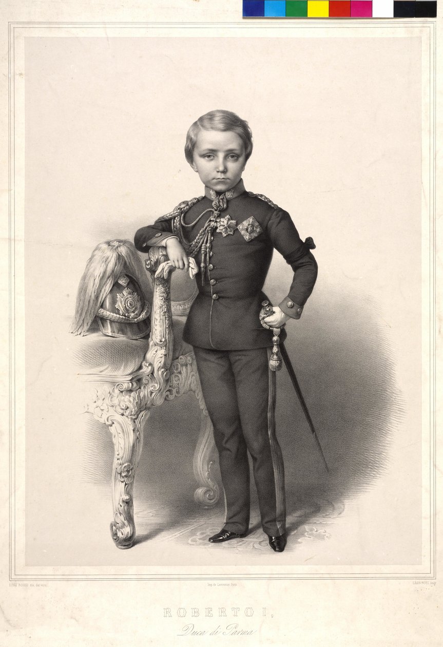 I. Róbert, Párma hercege alkotó: Alphonse Leon Noel