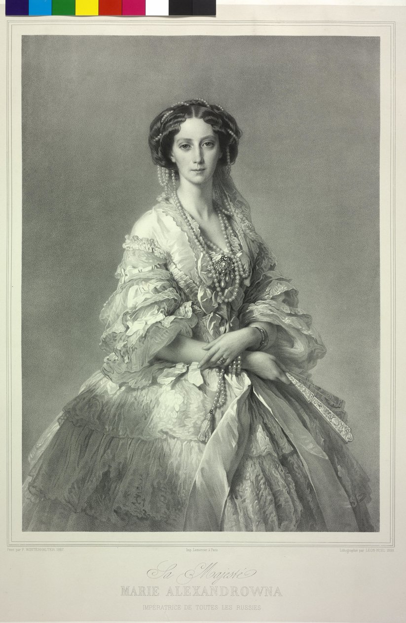 Marie hessen-darmstadti hercegnő alkotó: Alphonse Leon Noel