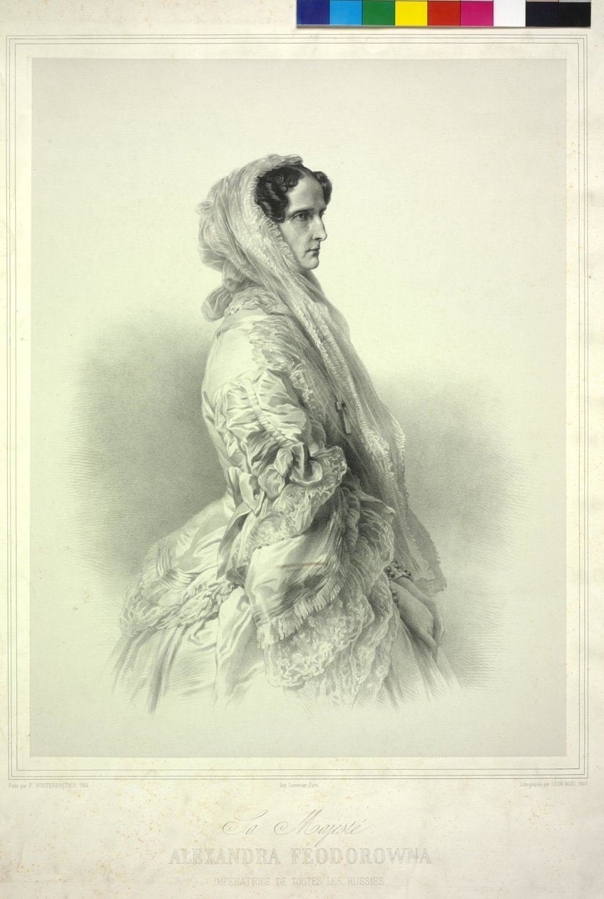 Charlotte porosz hercegnő alkotó: Alphonse Leon Noel