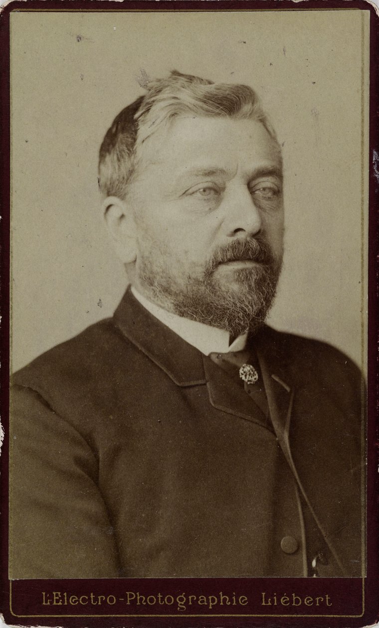 Gustave Eiffel portréja 1832-1923, kb. 1886-1890. alkotó: Alphonse Liebert