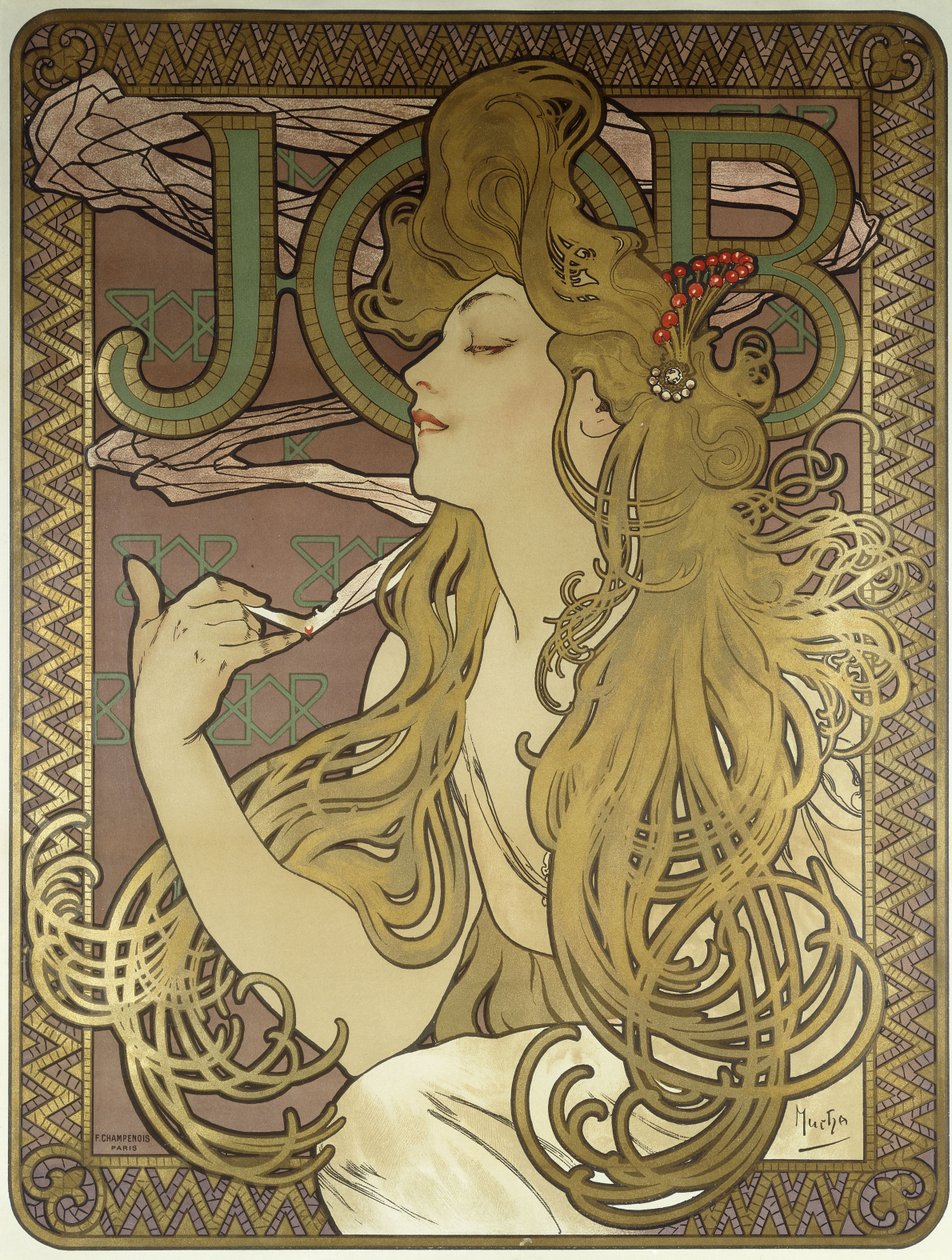 Job, 1896 alkotó: Alphonse Mucha