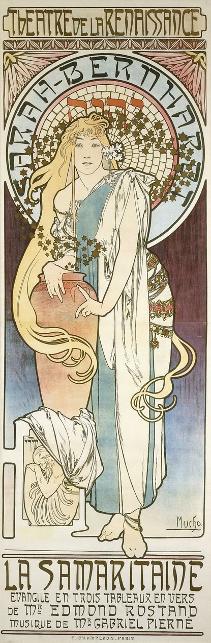 A szamaritánus, 1897 alkotó: Alphonse Mucha