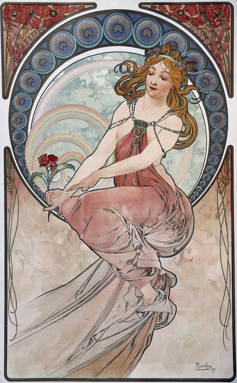 Festmény - Mucha alkotó: Alphonse Mucha