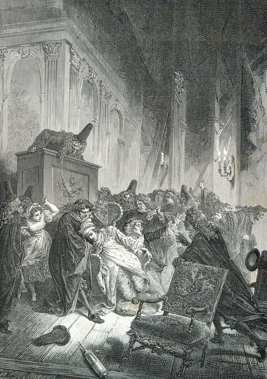Moliere halála alkotó: Alphonse Marie de Neuville