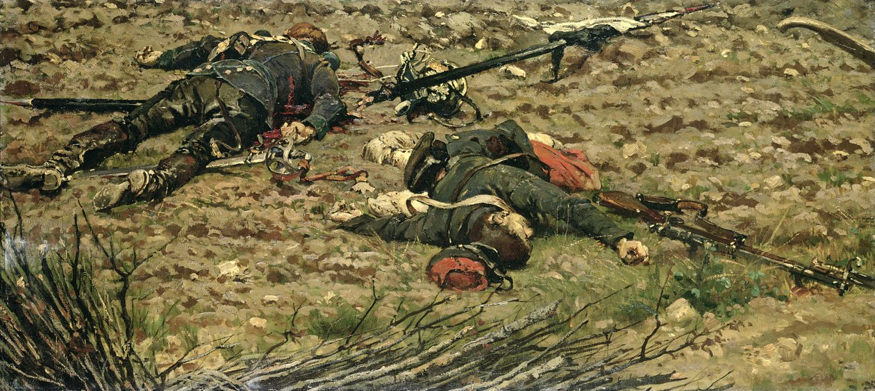 Az 1870-es háború epizódja alkotó: Alphonse Marie de Neuville
