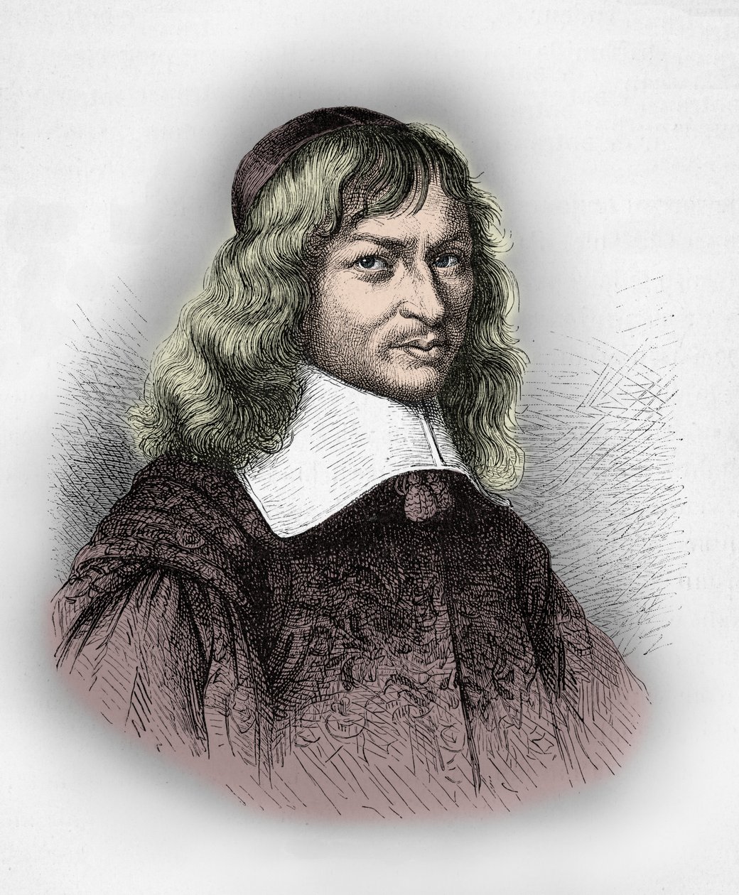 Nicolas Fouquet portréja (metszet) alkotó: Alphonse Marie de Neuville