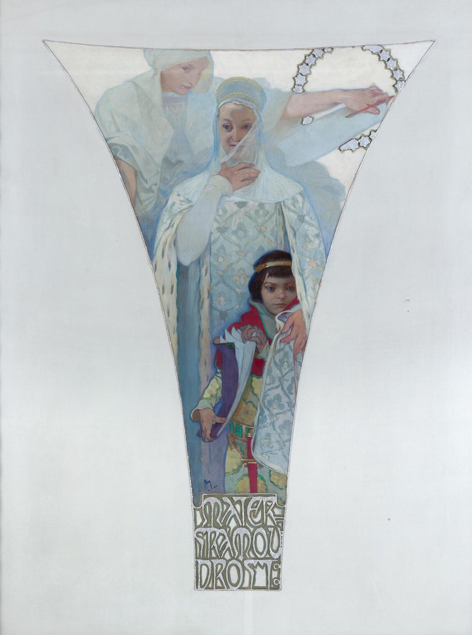 0, 1911 alkotó: Alphonse Mucha