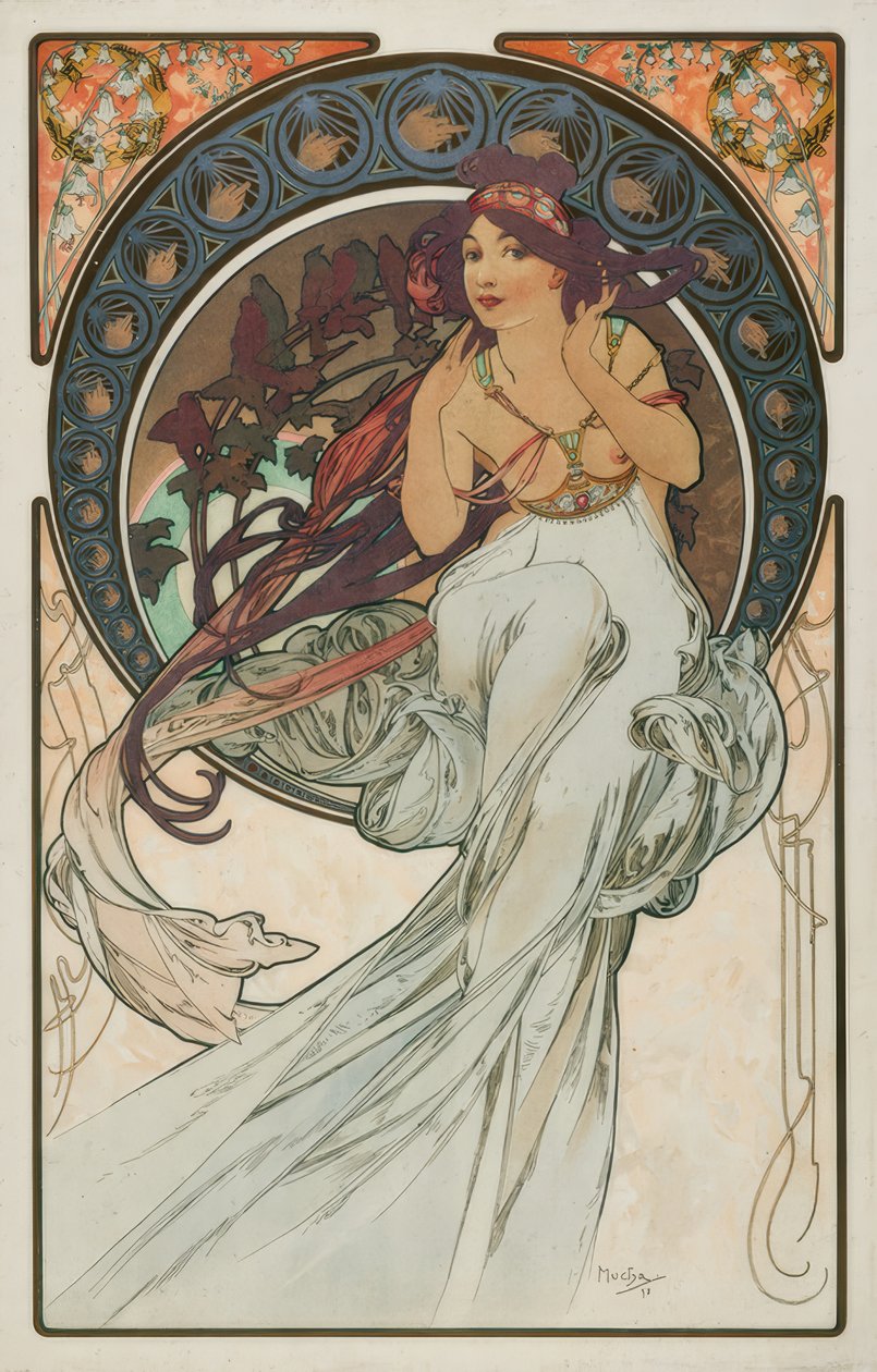 A zene alkotó: Alphonse Mucha