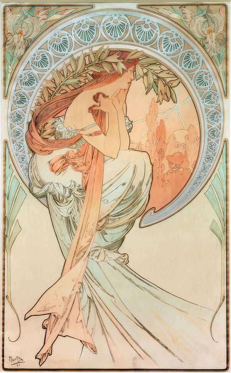 A költészet alkotó: Alphonse Mucha
