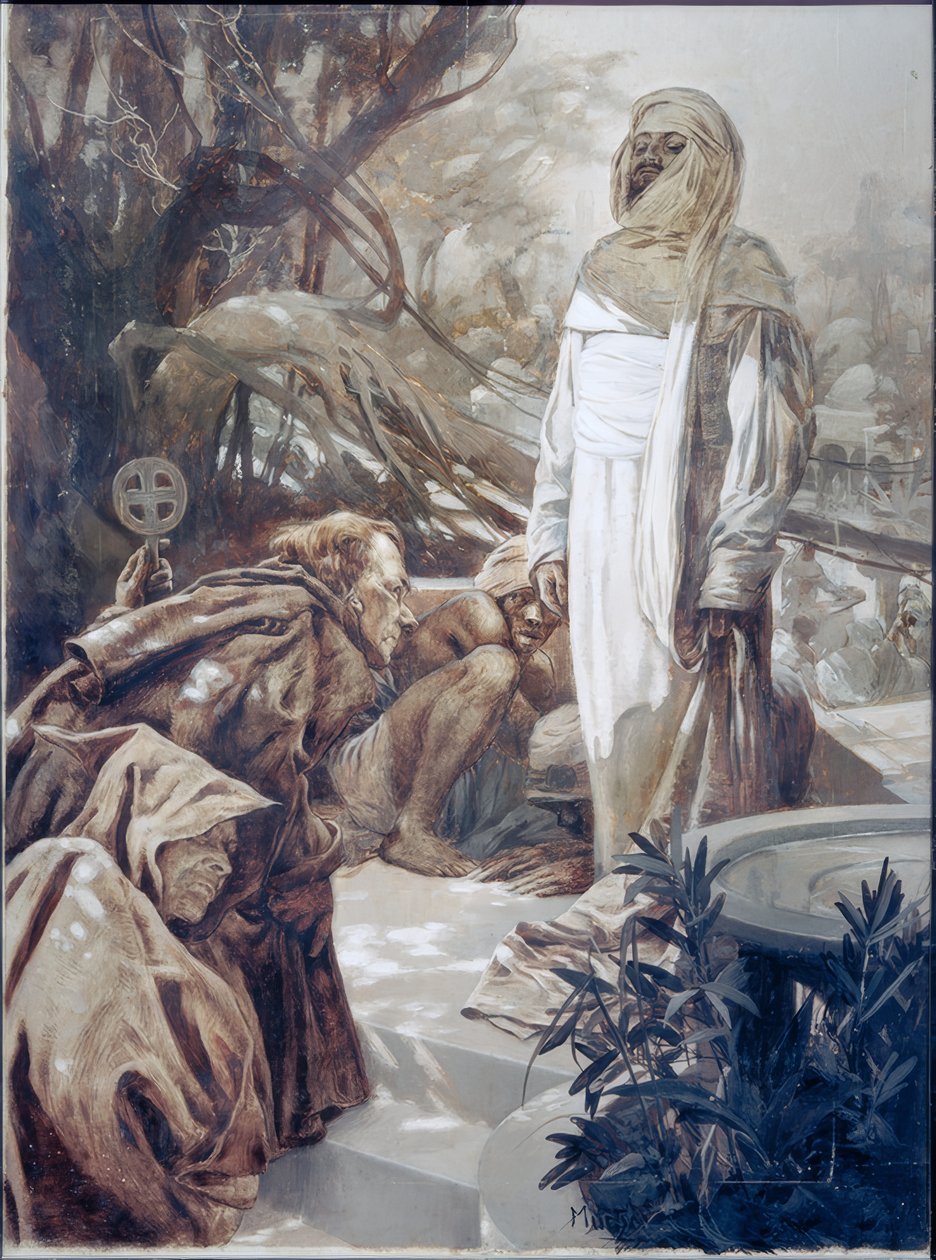 Spanyolország története, illusztráció alkotó: Alphonse Mucha