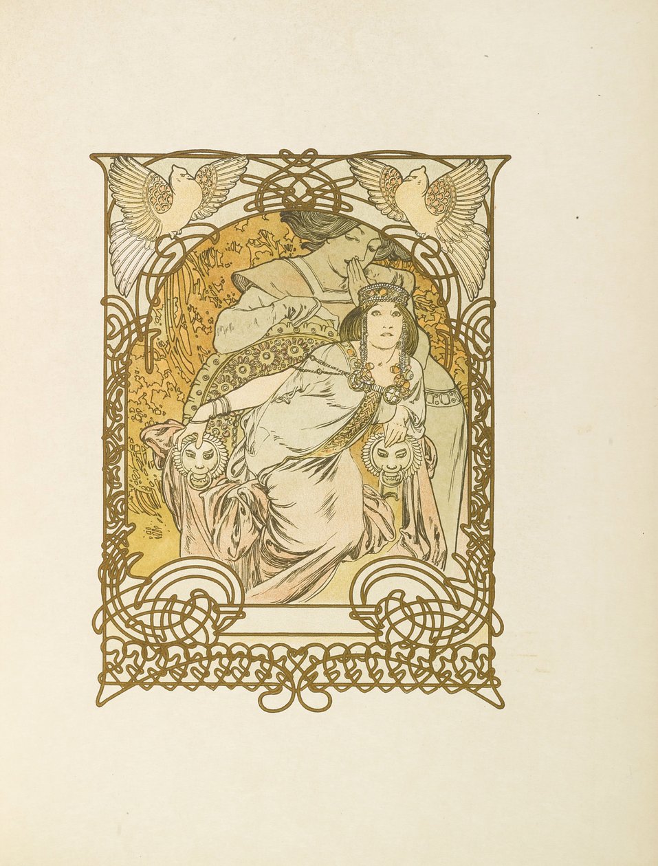 Robert de Flers: Ilsea, Tripoli hercegnője, 1897 alkotó: Alphonse Mucha