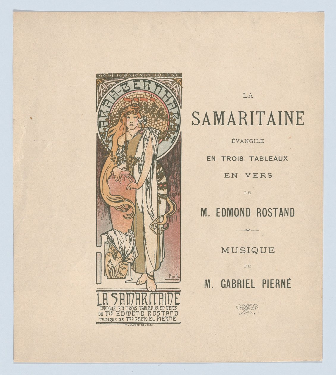 A szamaritánus, 1897 alkotó: Alphonse Mucha