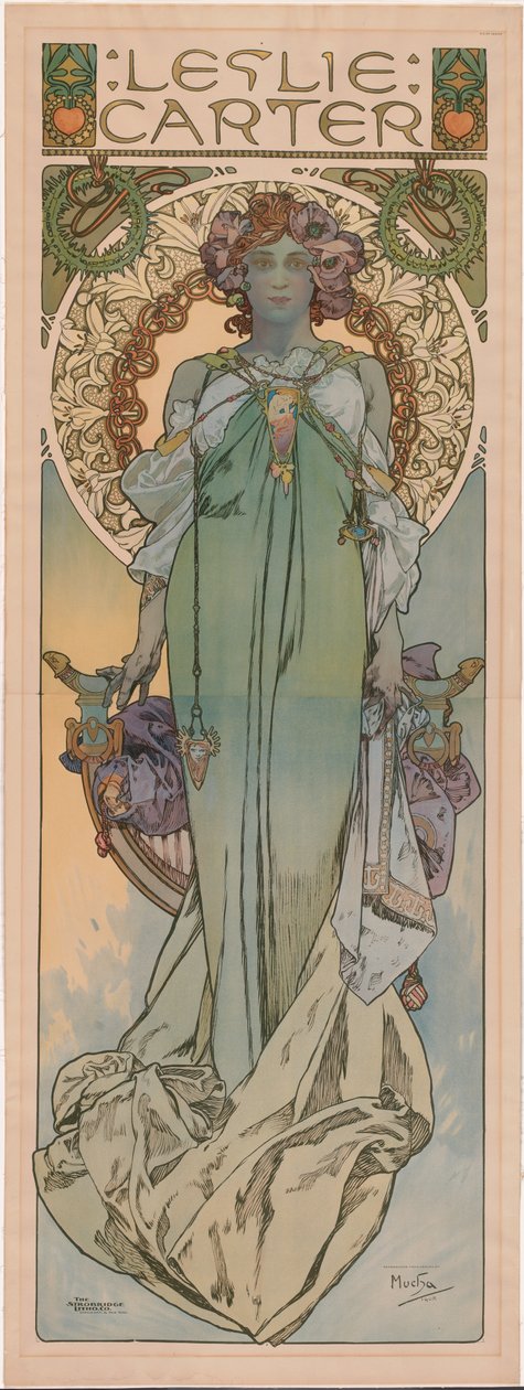 Leslie Carter alkotó: Alphonse Mucha