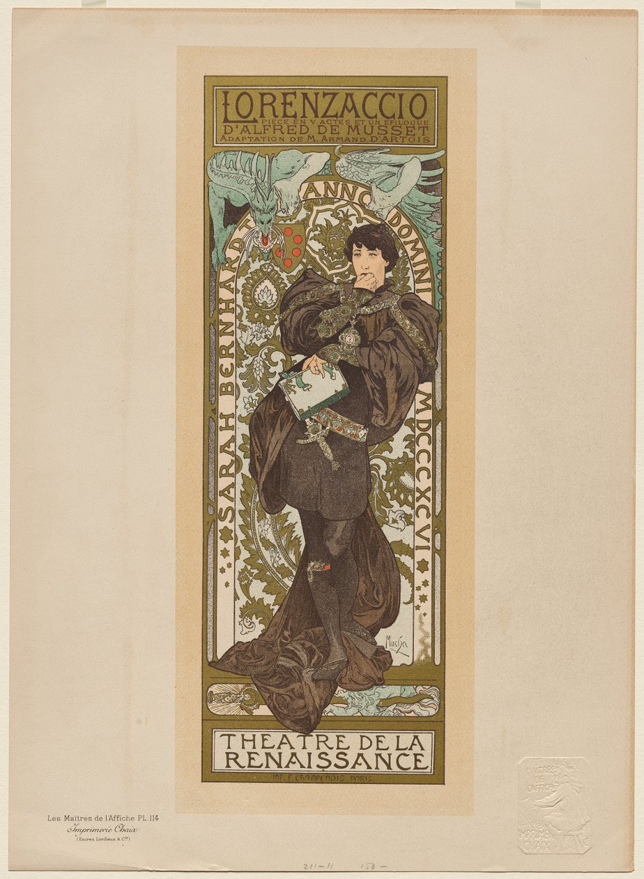 Lorenzaccio alkotó: Alphonse Mucha