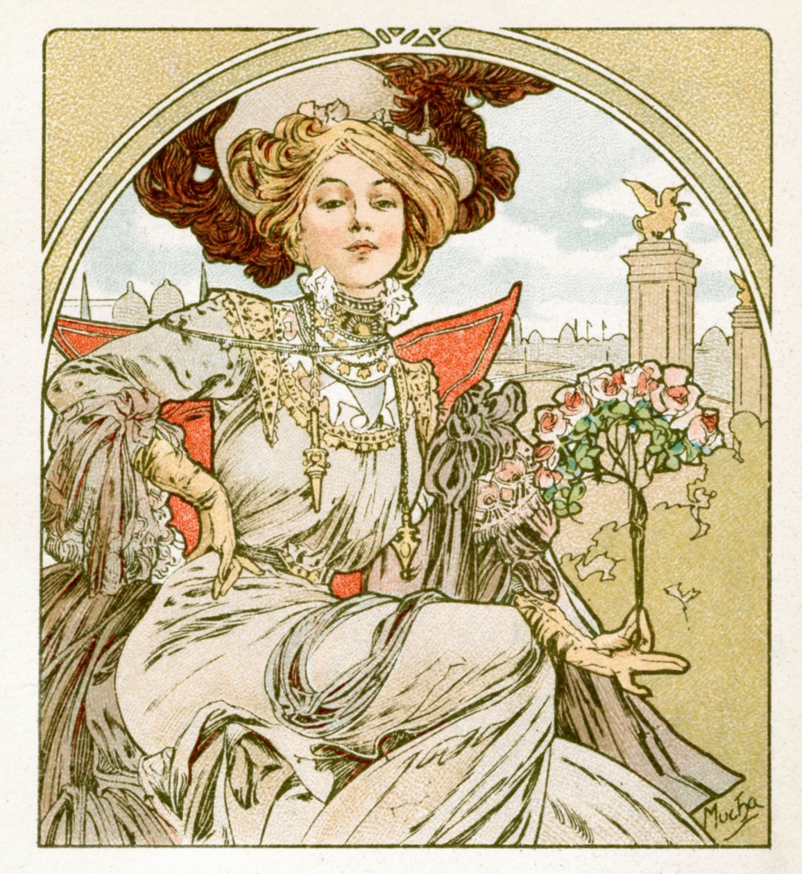 Párizsi Kiállítás, 1900 alkotó: Alphonse Mucha
