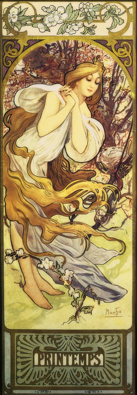 Tavaszi alkotó: Alphonse Mucha
