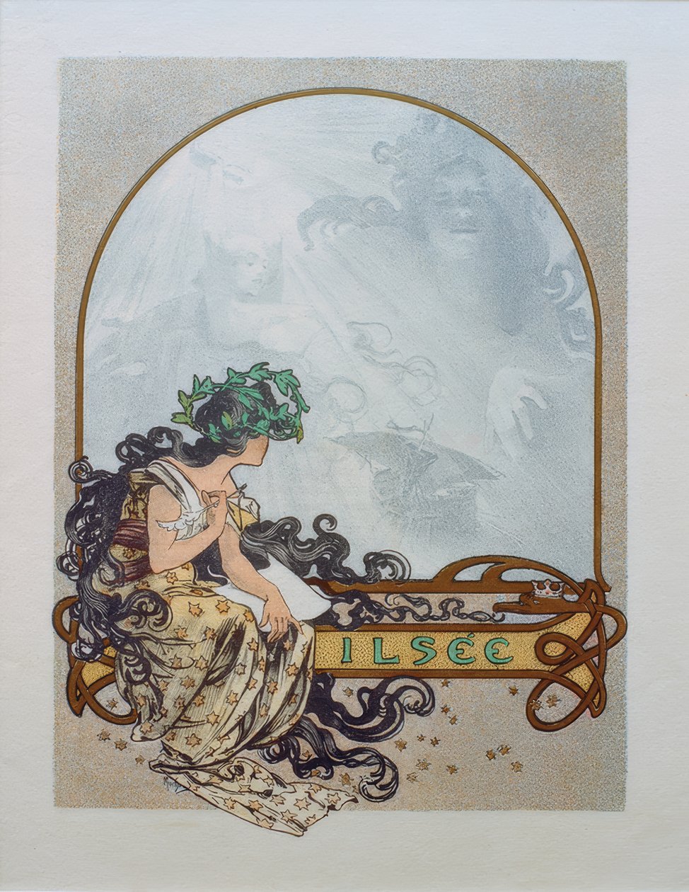 R. de Flers, Ilsee / Ill. kontra Mucha alkotó: Alphonse Mucha